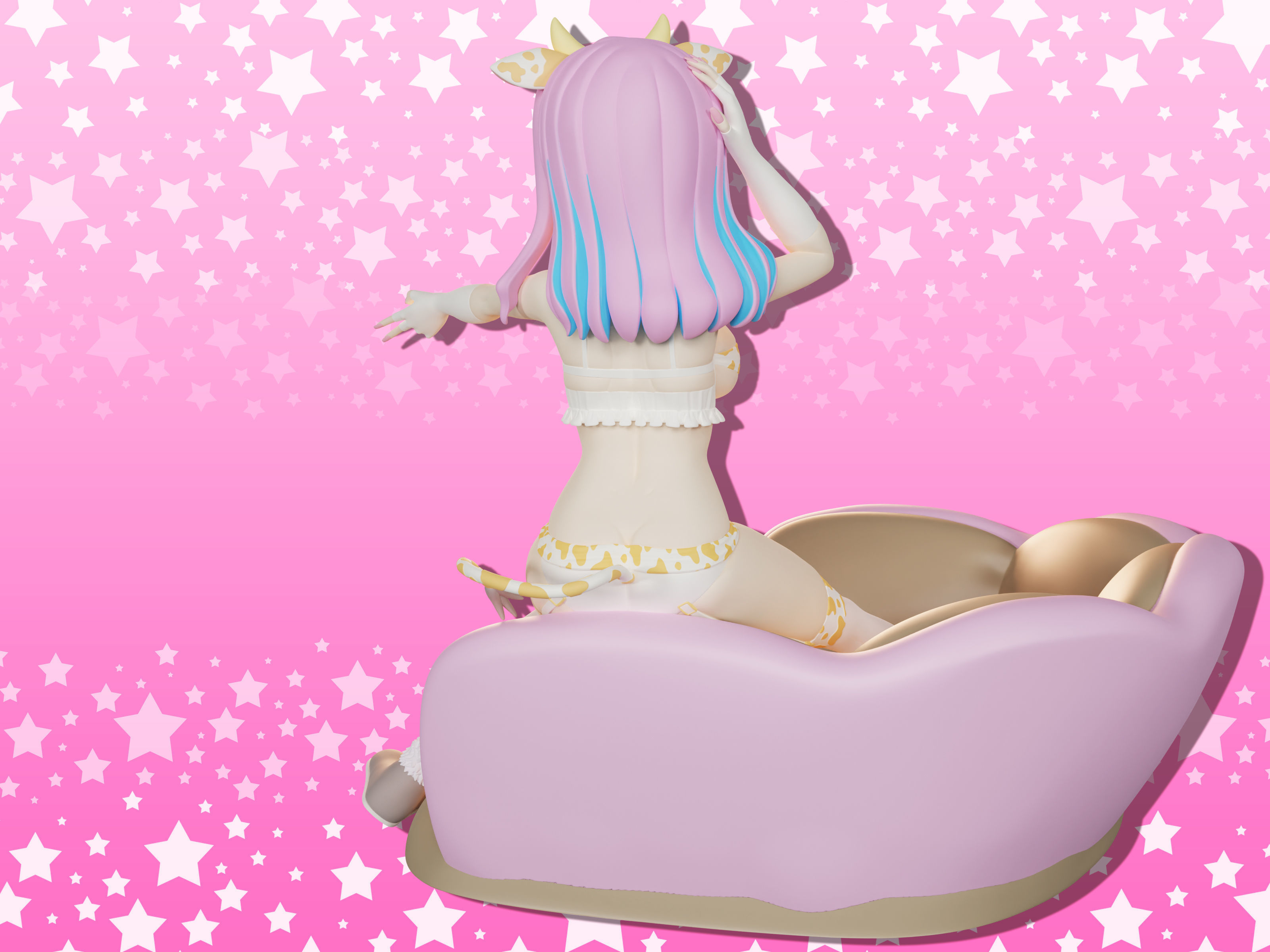 Kaede hozuki figure 3d 3D print model_5
