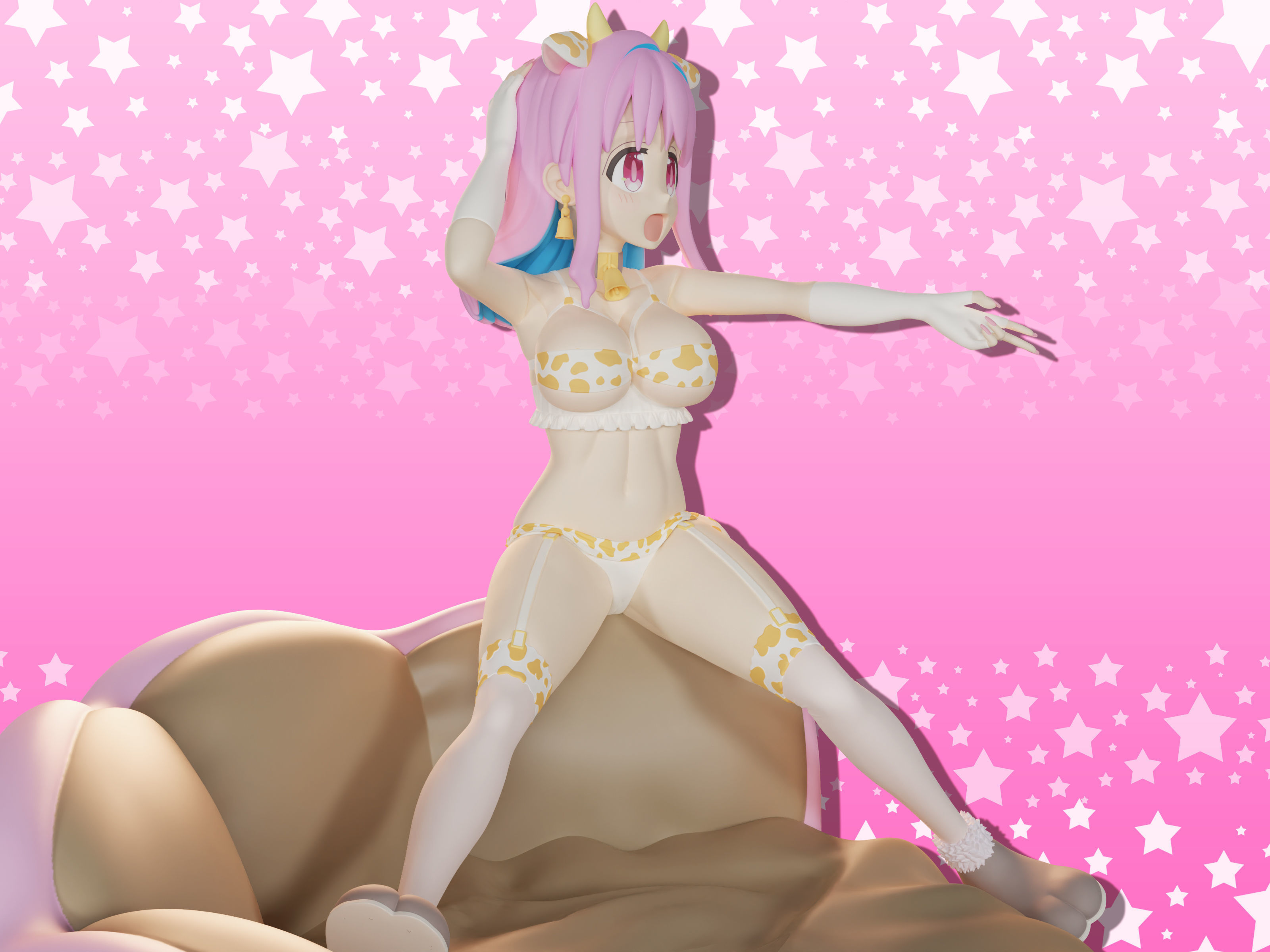 Kaede hozuki figure 3d 3D print model_6