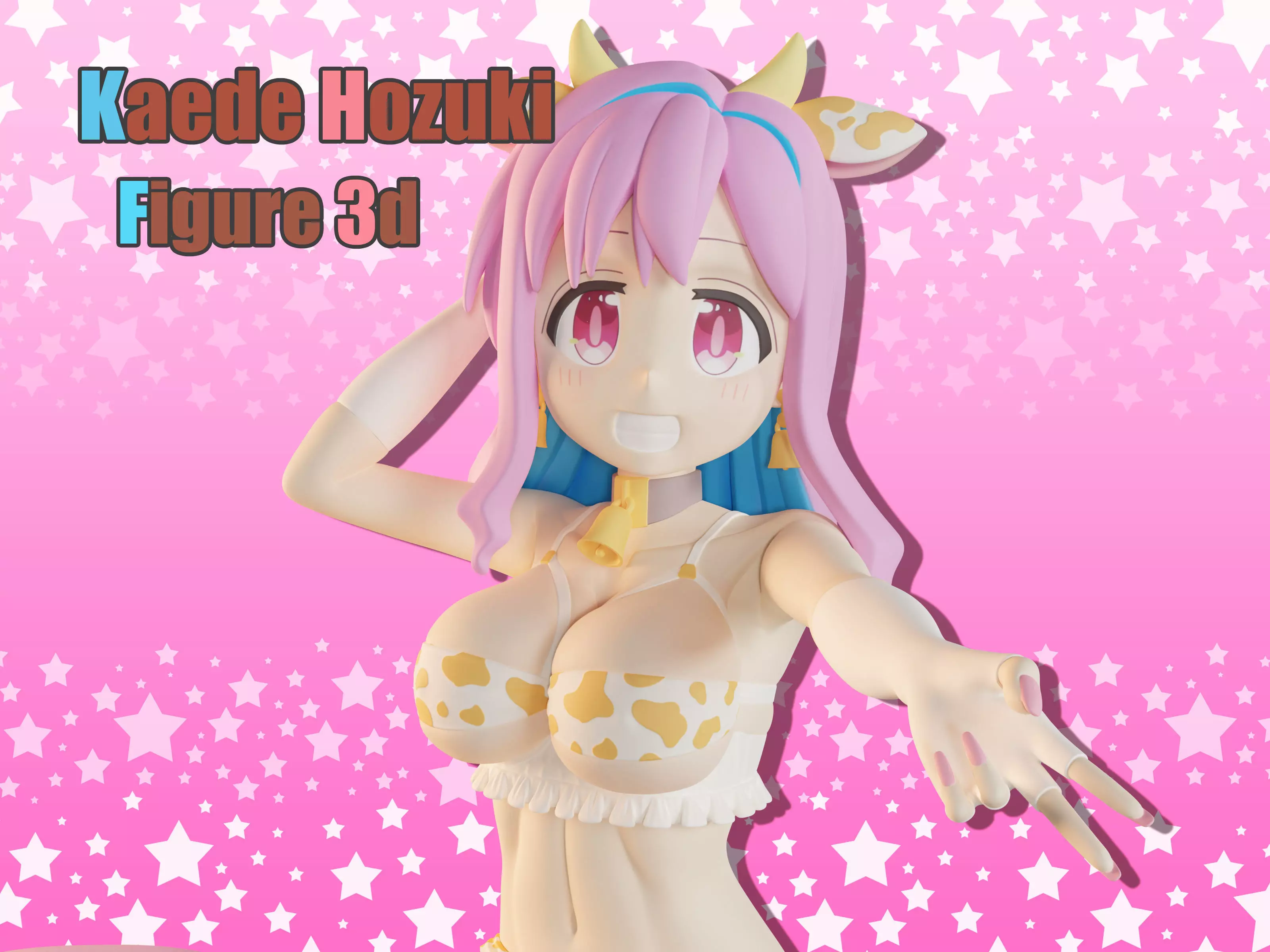 Kaede hozuki figure 3d 3D print model_0