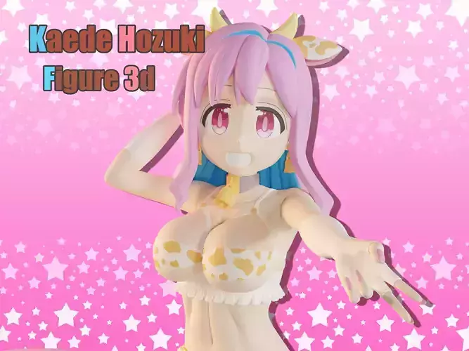 Kaede hozuki figure 3d 3D print model