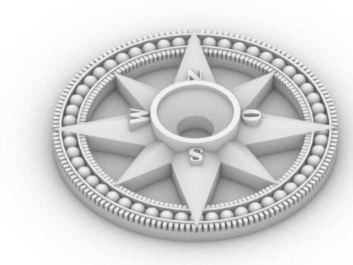 Pendant comp 3D print model_2