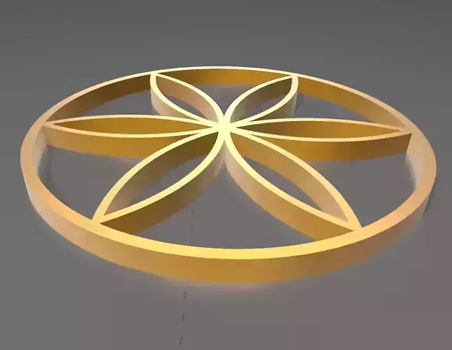 GEOMETRIA SAGRADA GERMEN DE LA VIDA 3D print model