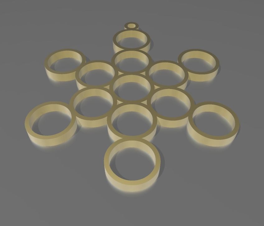 GEOMETRIA SAGRADA FRUTA DE LA VIDA Free 3D print model_10