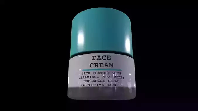 Face Cream - GAME READY PBR