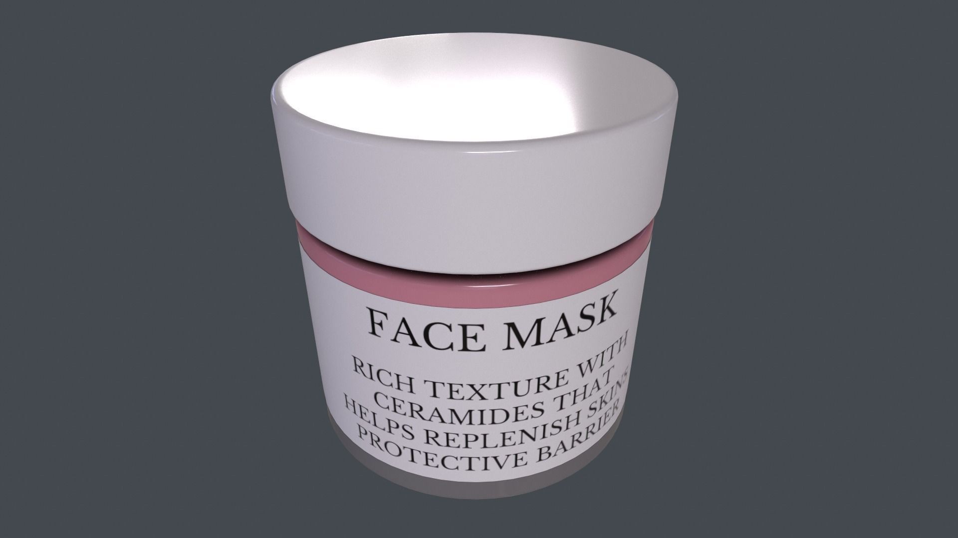 Face Mask - GAME READY PBR Low-poly 3D model_2