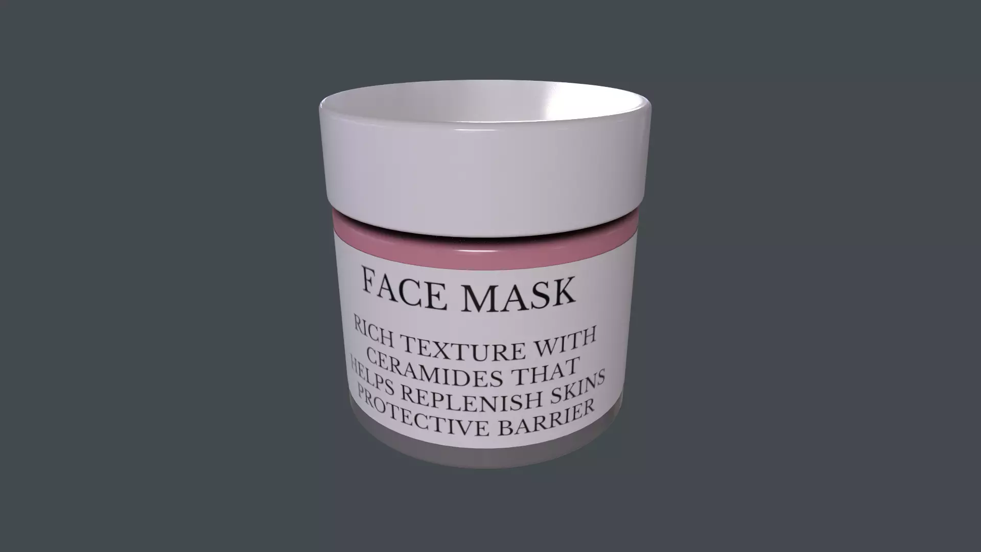 Face Mask - GAME READY PBR Low-poly 3D model_0