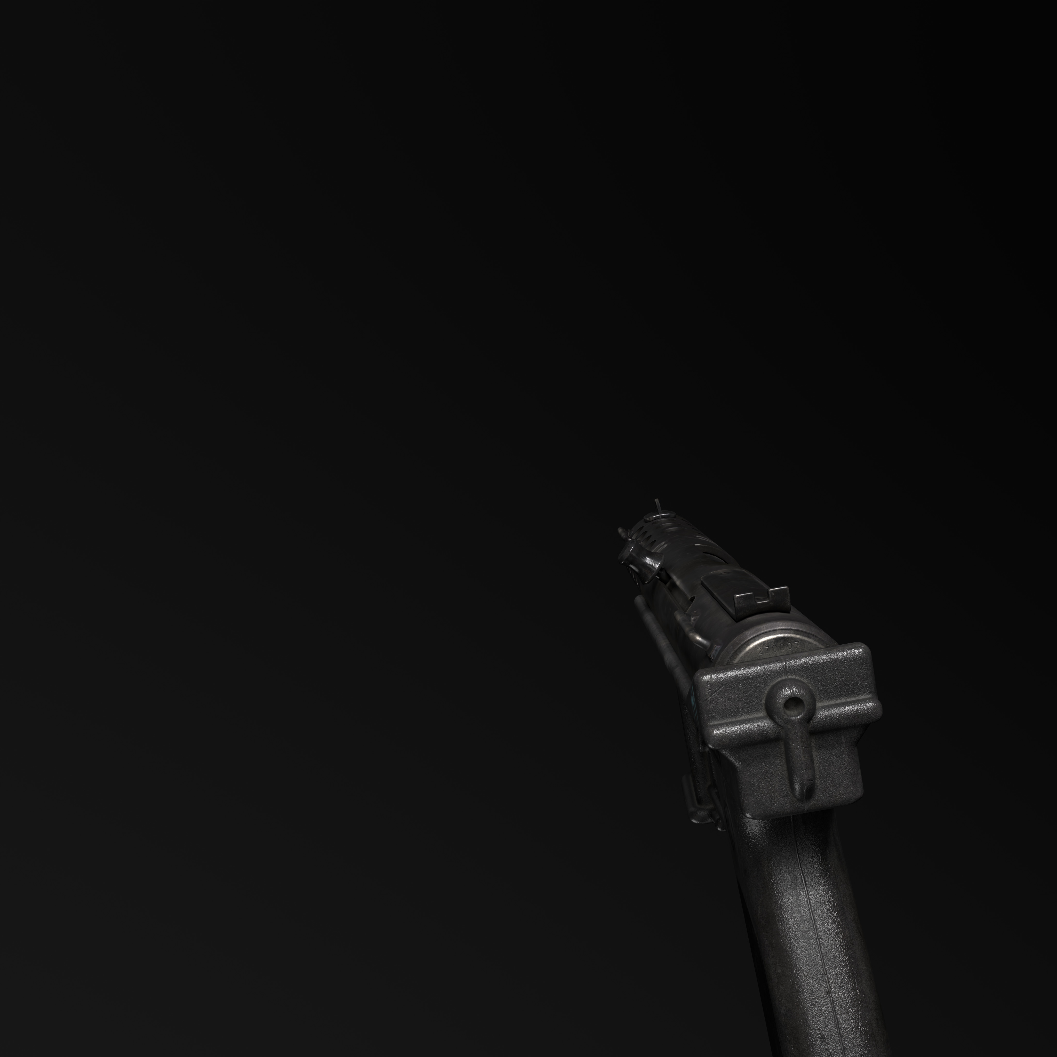 Tec 9 Low-poly 3D model_10