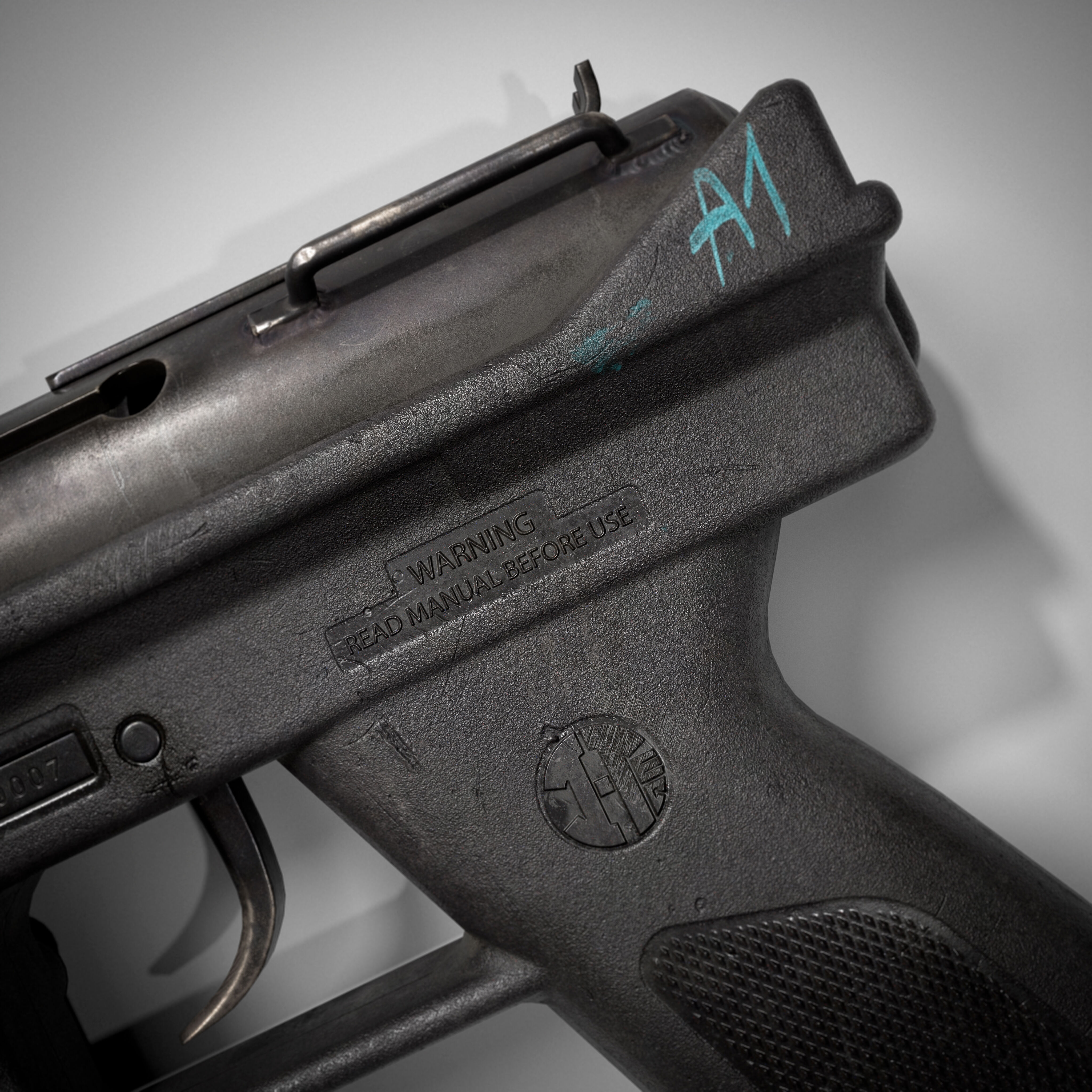 Tec 9 Low-poly 3D model_8