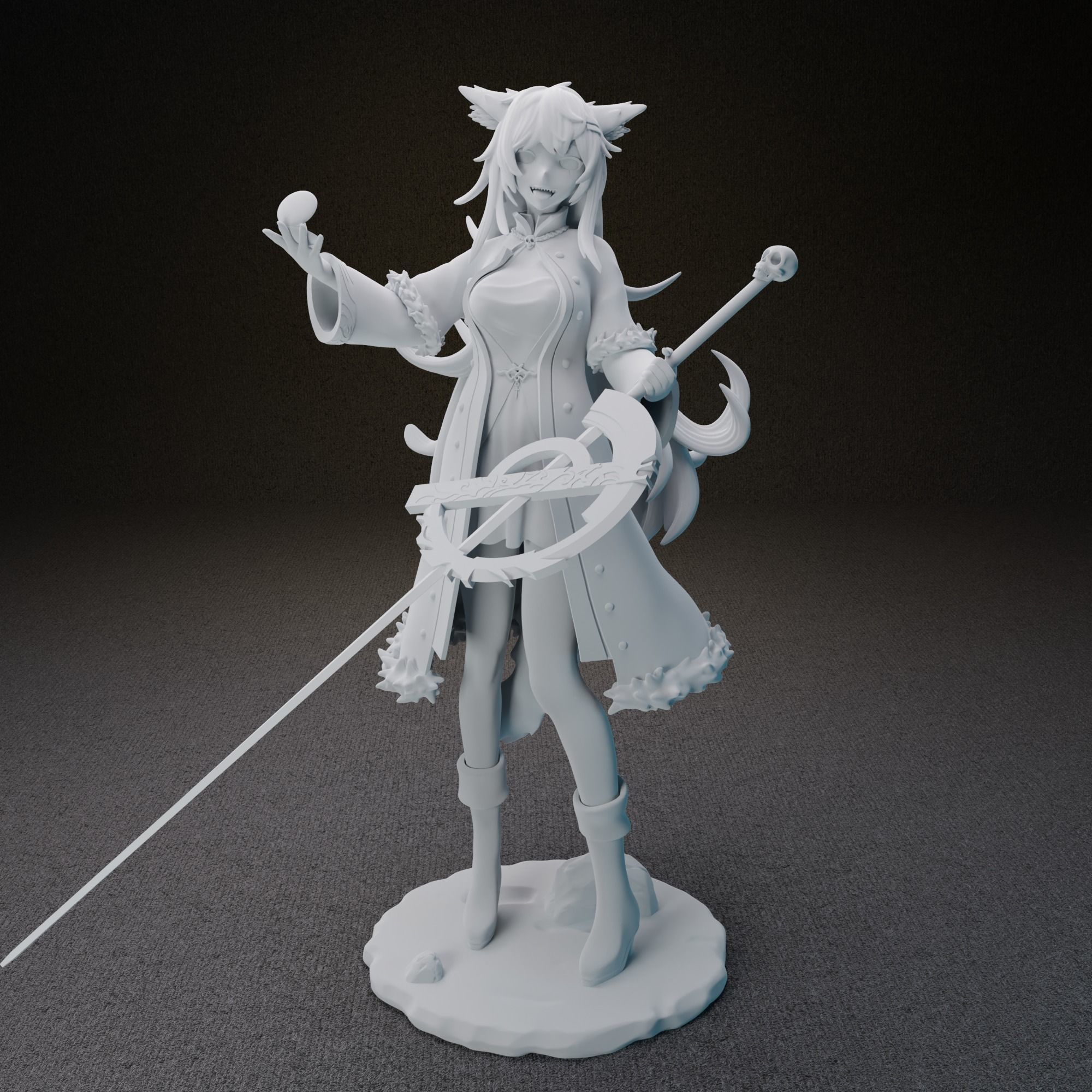 Lappland from Arknights 3D print model_17