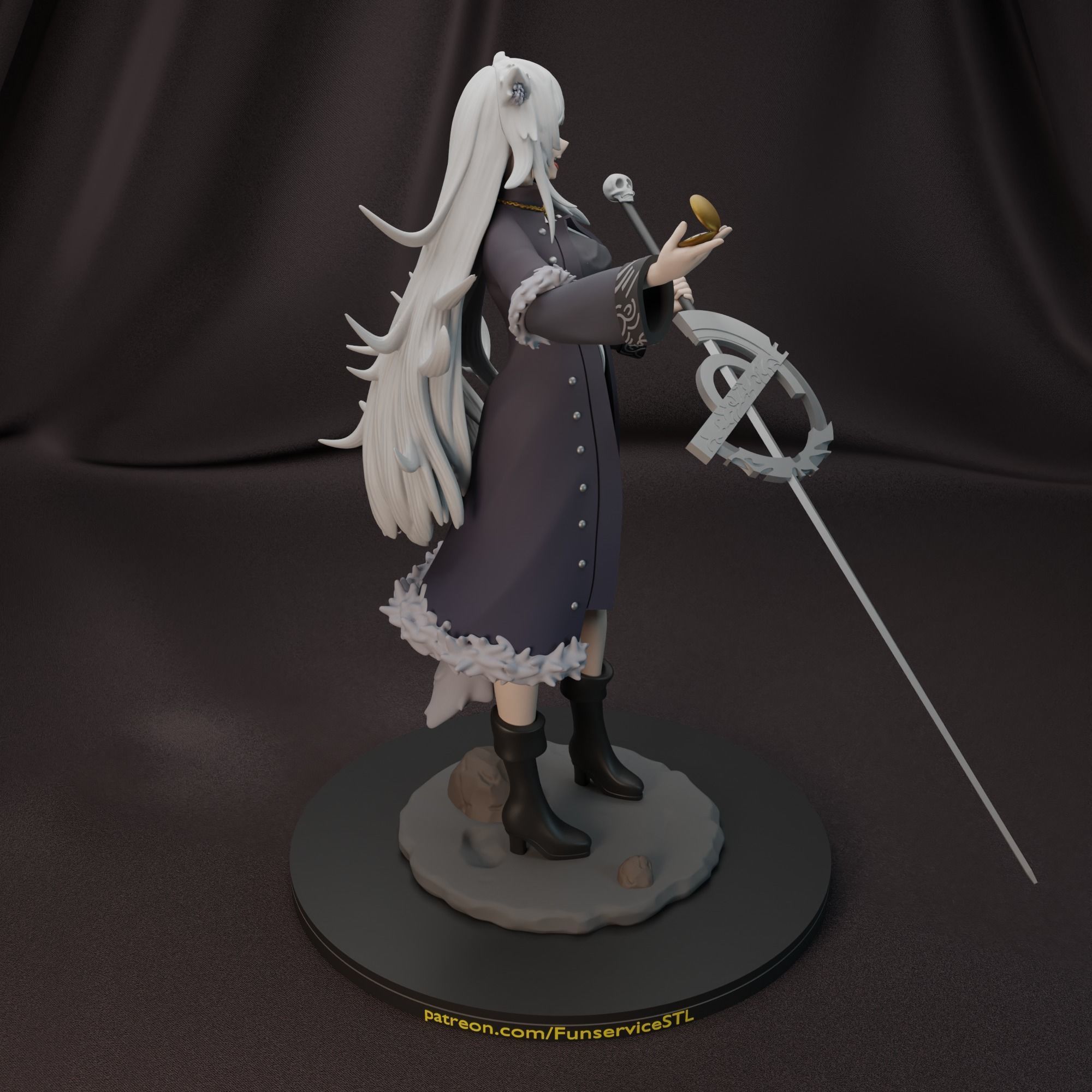 Lappland from Arknights 3D print model_4