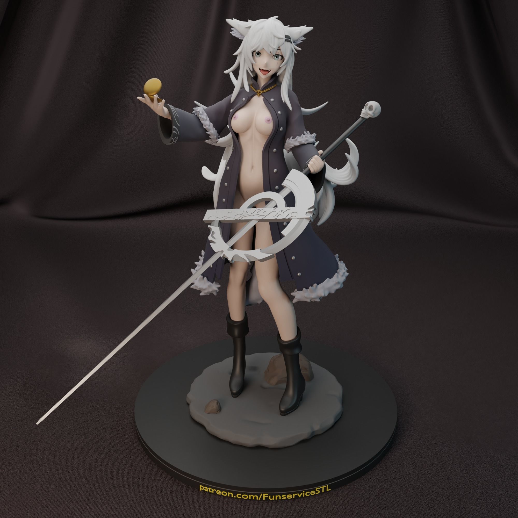 Lappland from Arknights 3D print model_10