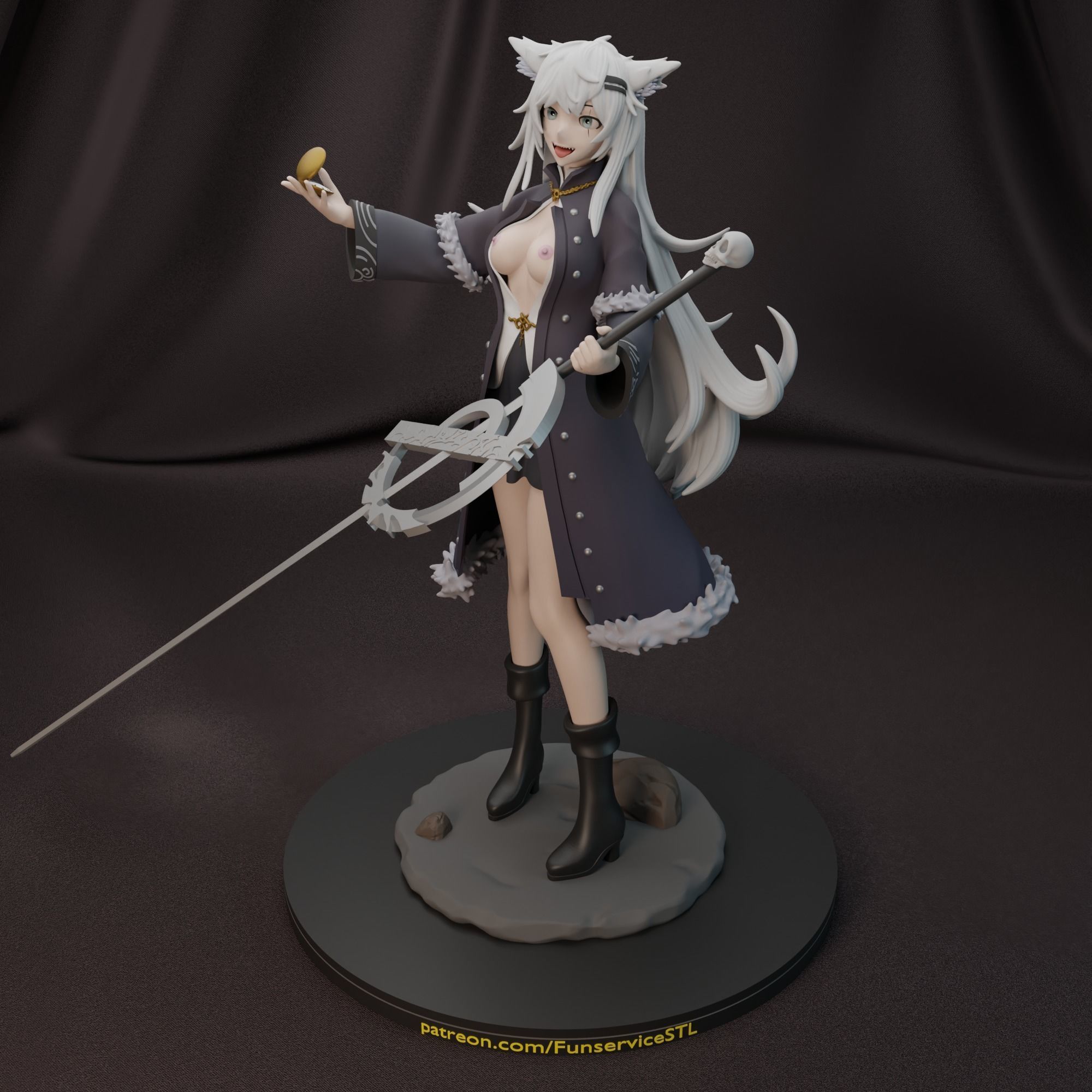 Lappland from Arknights 3D print model_7