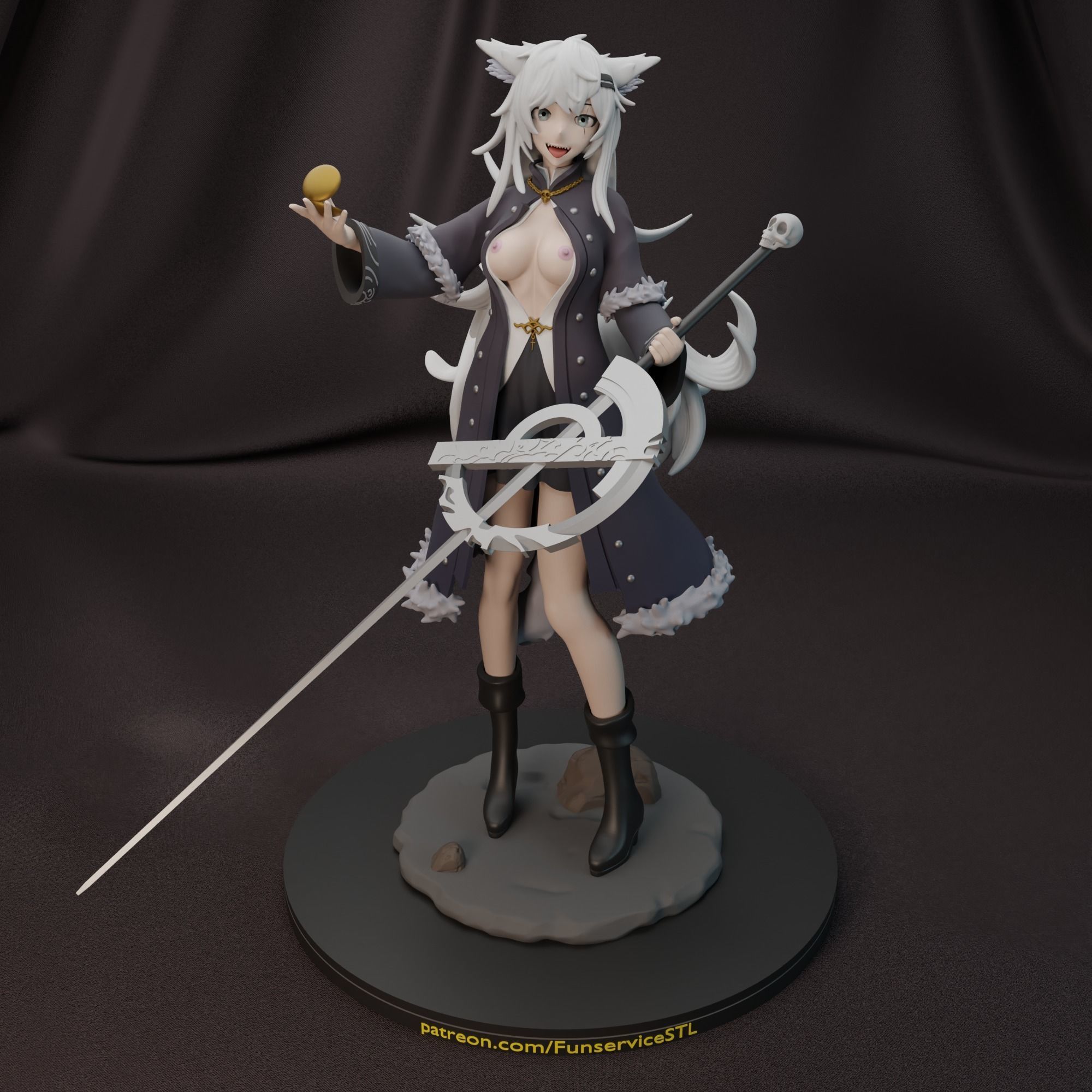 Lappland from Arknights 3D print model_6