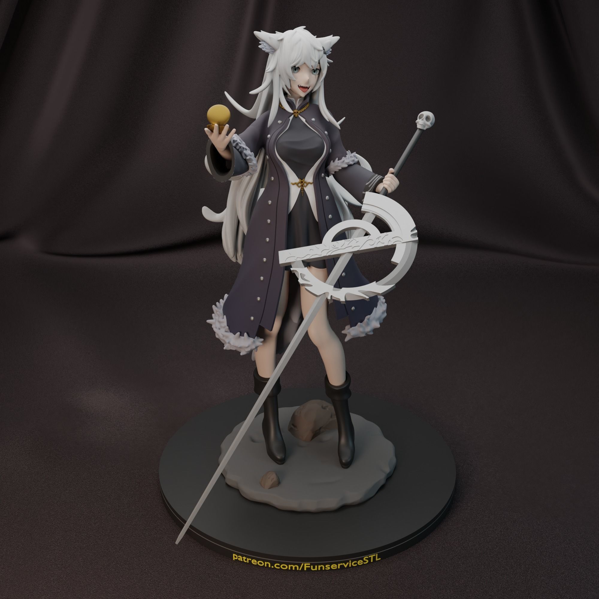 Lappland from Arknights 3D print model_5