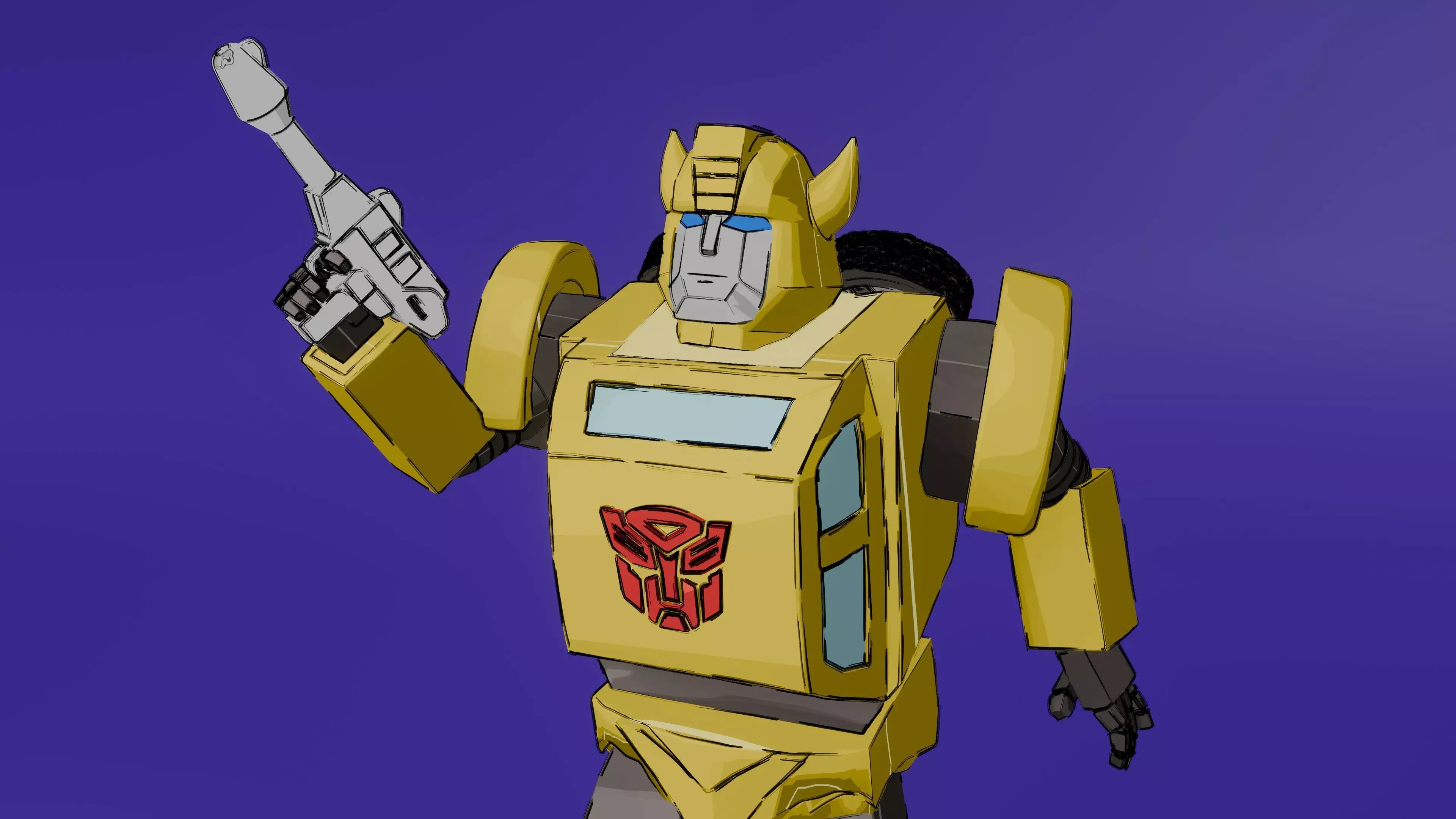 Bumblebee G1 3D model_0
