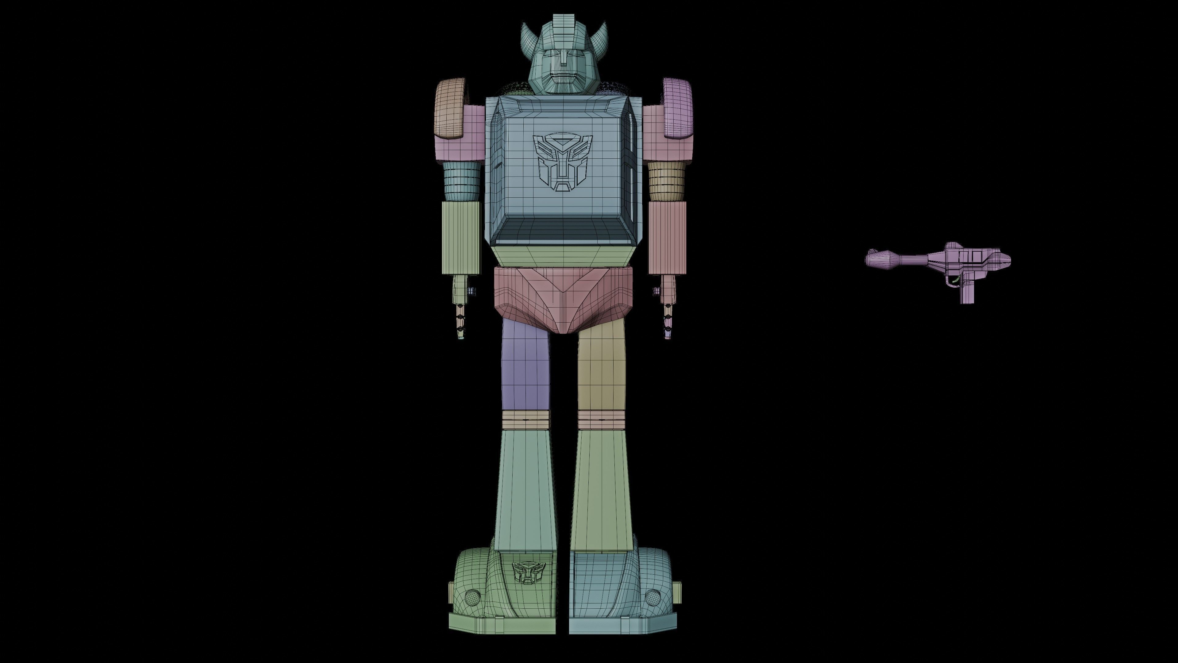 Bumblebee G1 3D model_14