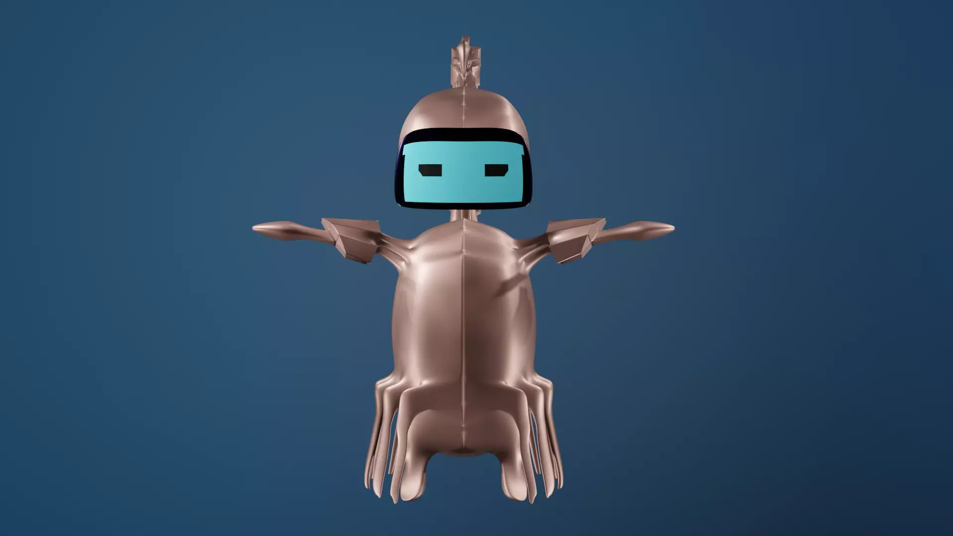 A Robot for 3d print Free 3D print model