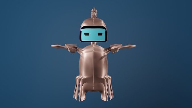 A Robot for 3d print Free 3D print model