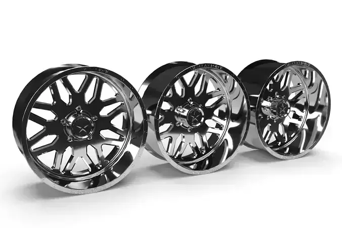American Force AFW B02 Trax SS - Multiple Lug Options 3D model