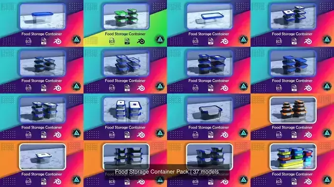 Food Storage Container Pack