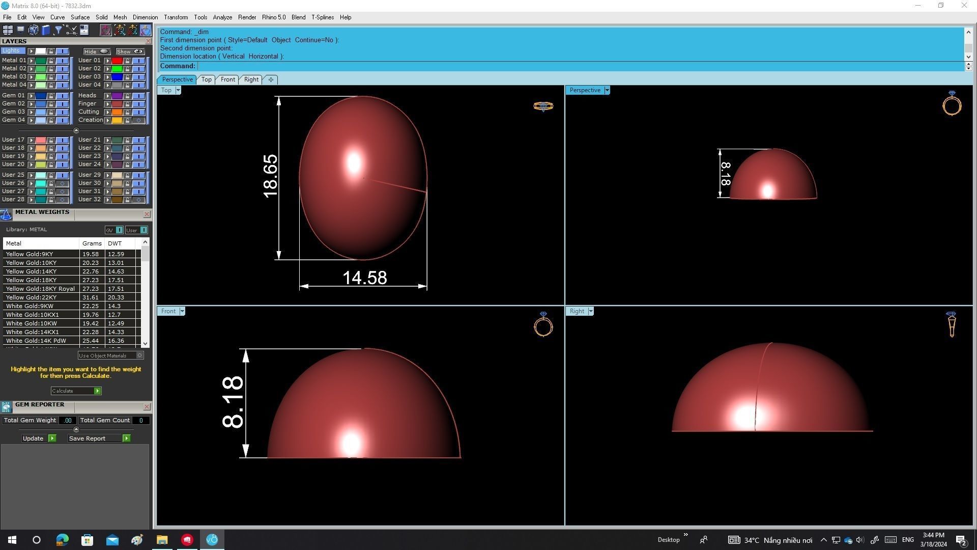 A7832 Oval Ruby Tiger Men Ring 3D print model_5