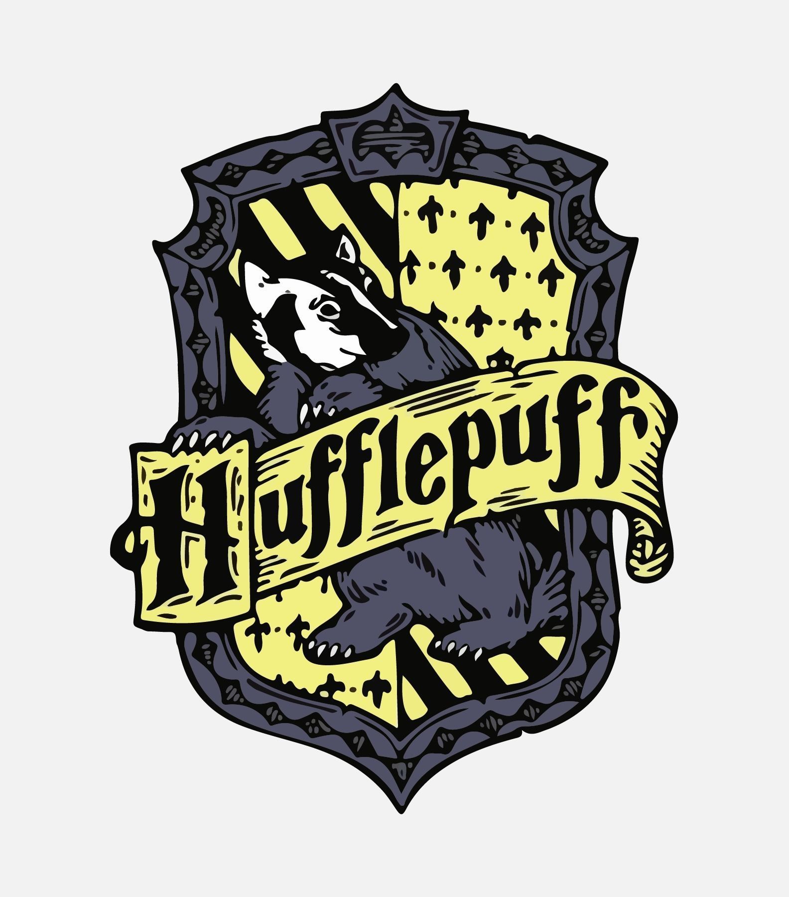 Hufflepuff Pendant 3D print model_1