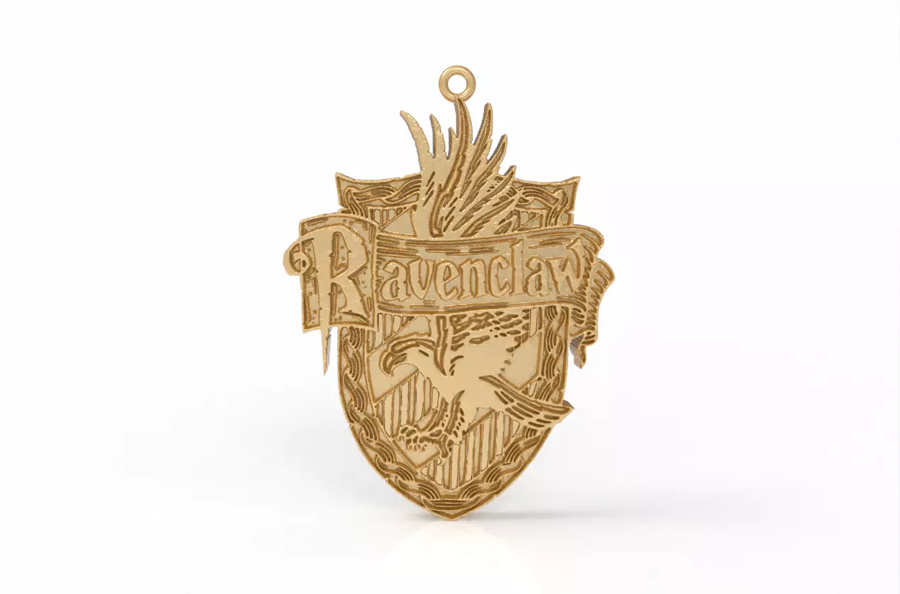 Ravenclaw Pendant 3D print model_0