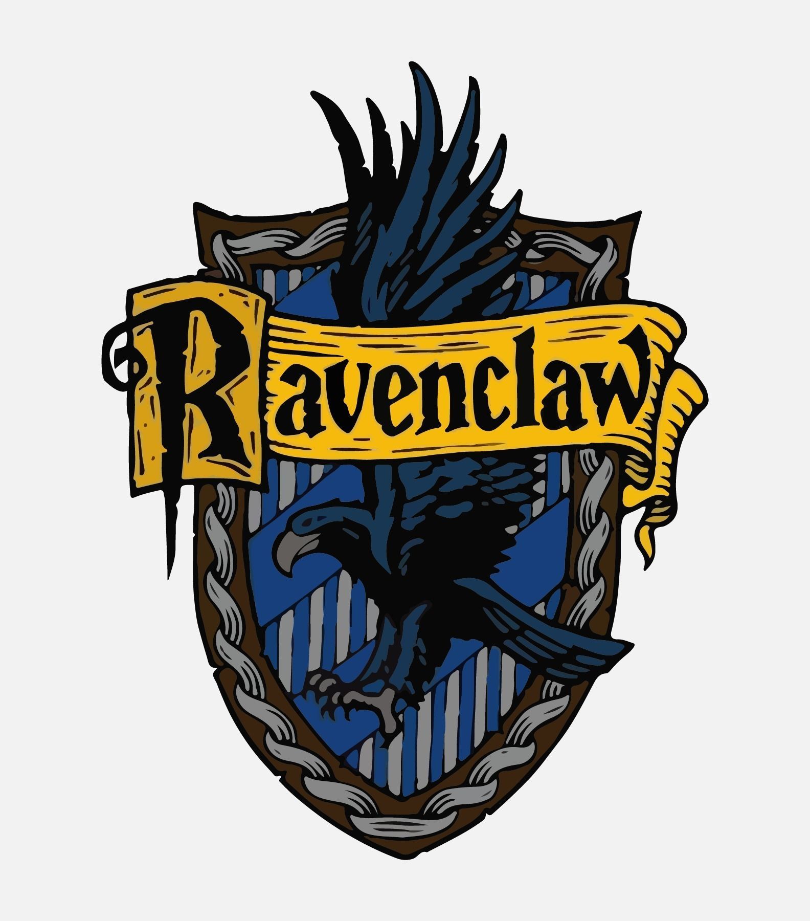Ravenclaw Pendant 3D print model_1