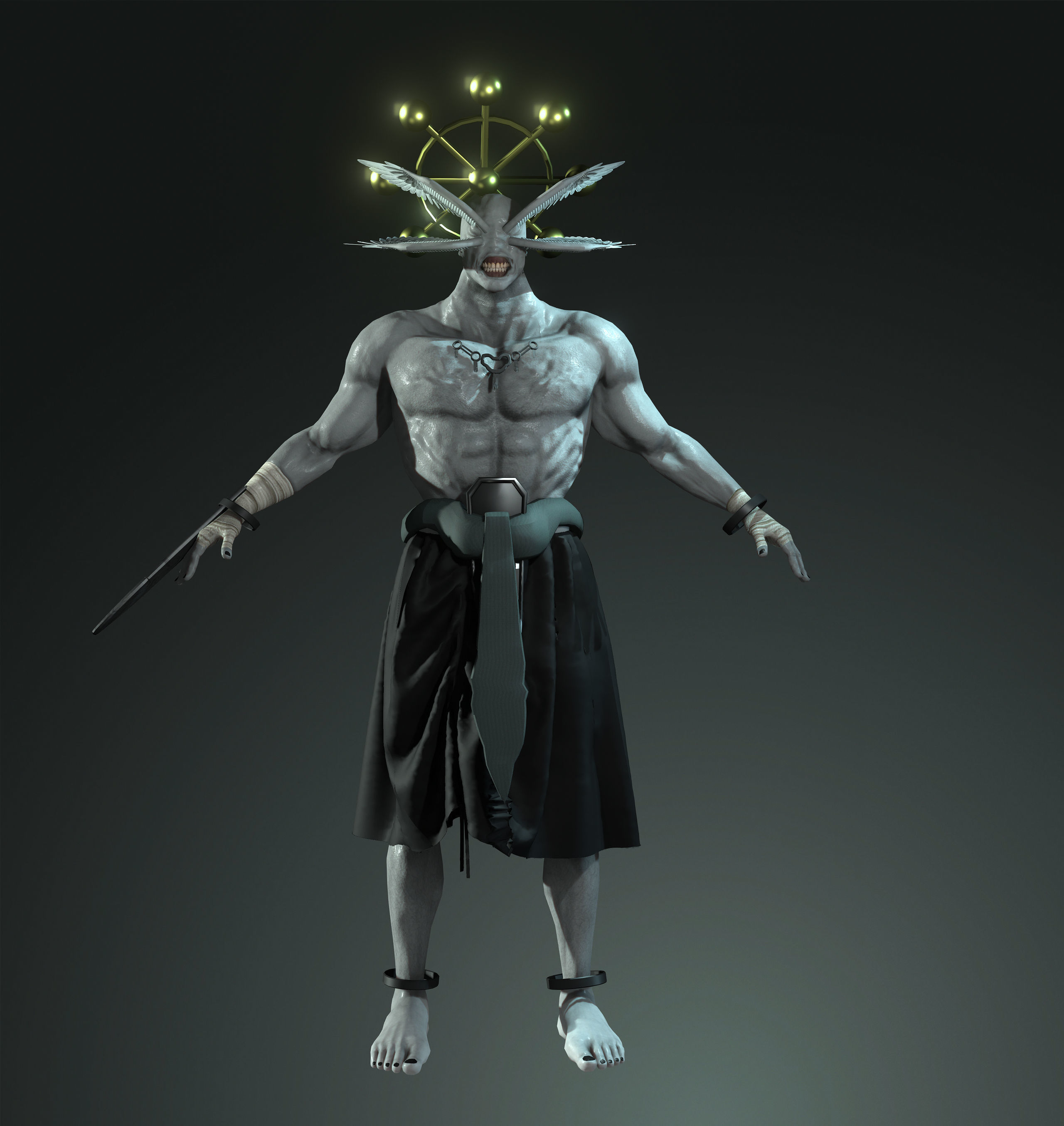 Mahoraga - Jujutsu Kaisen 3D model_2