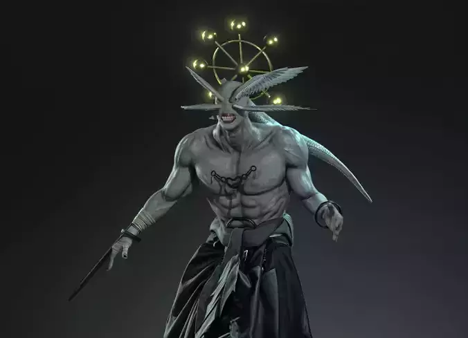 Mahoraga - Jujutsu Kaisen 3D model