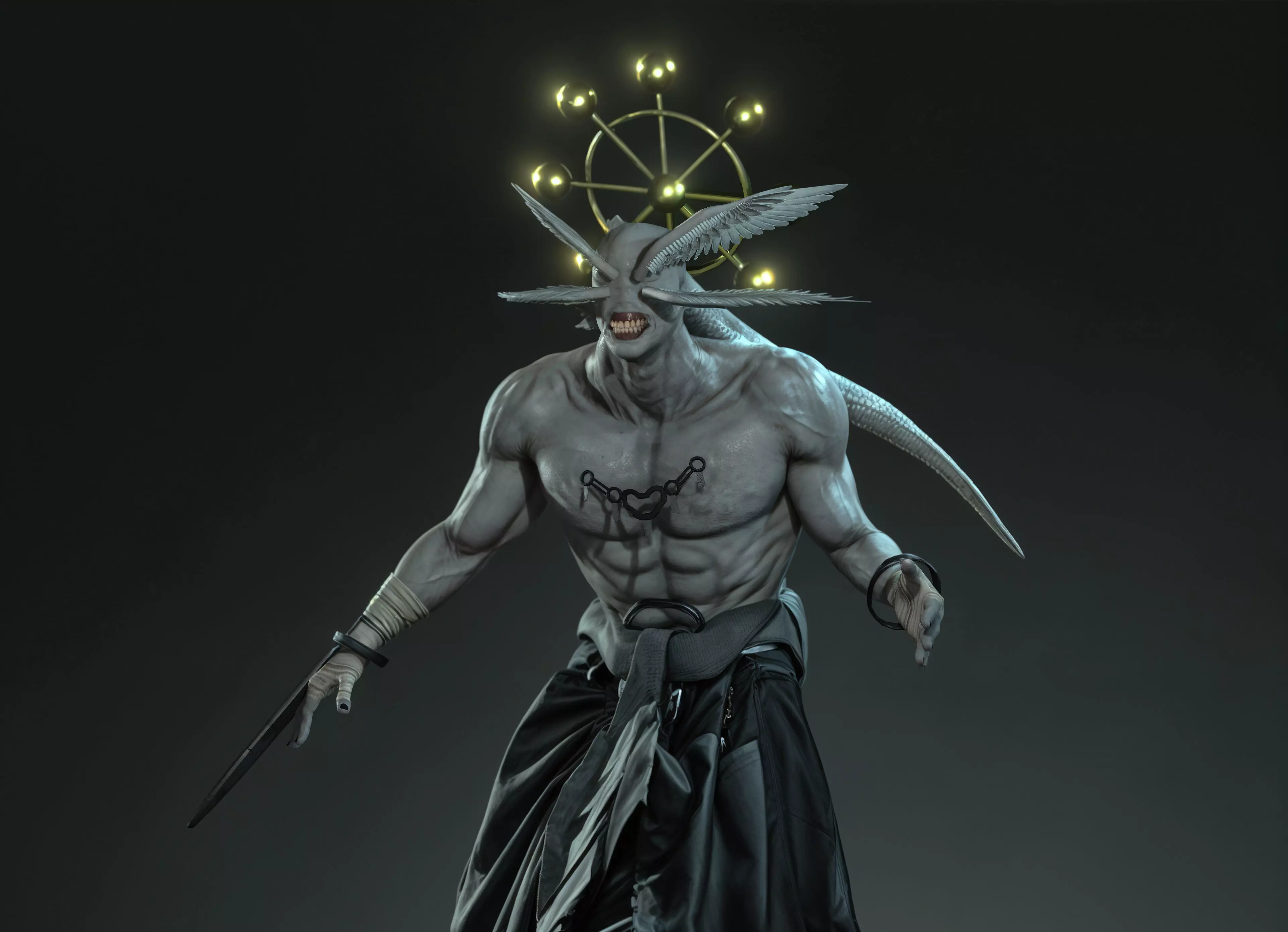 Mahoraga - Jujutsu Kaisen 3D model_0