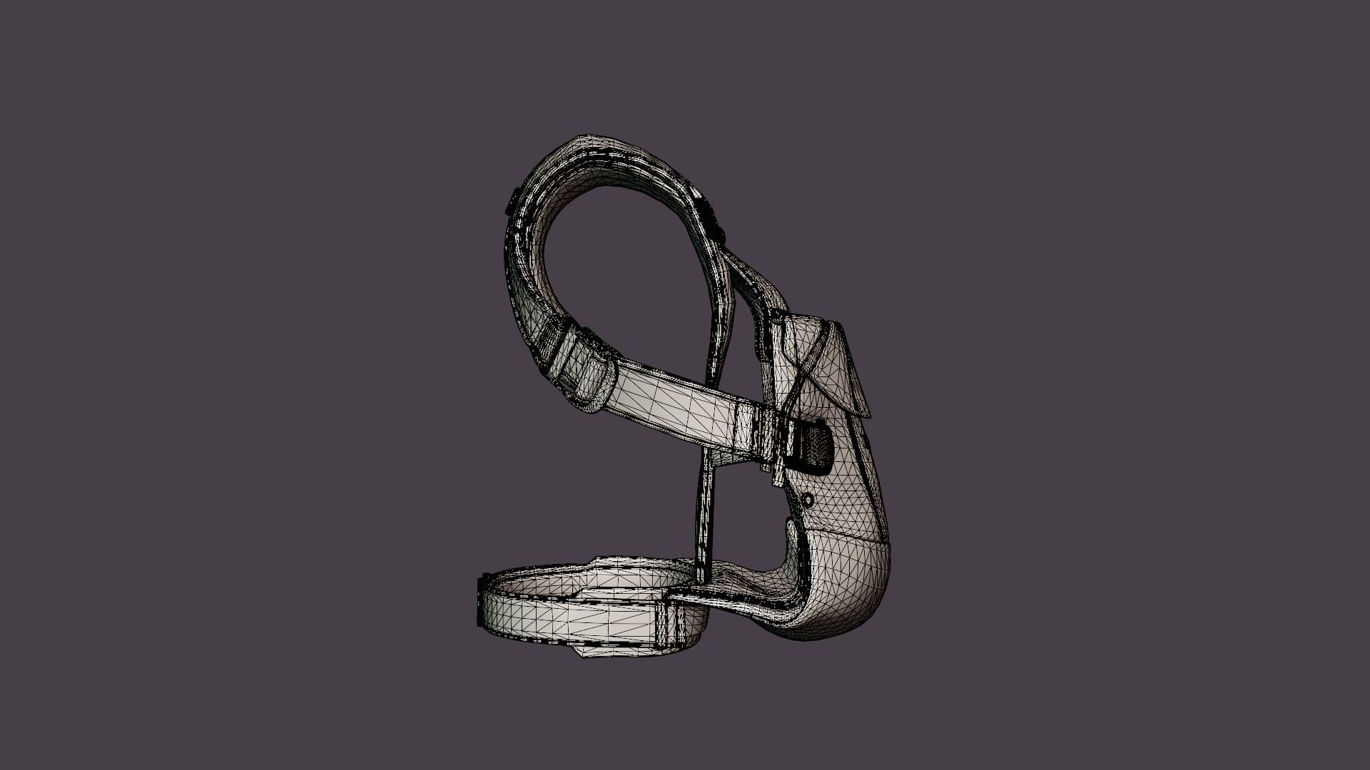 Barsele One Air Baby Carrier Low-poly 3D model_8