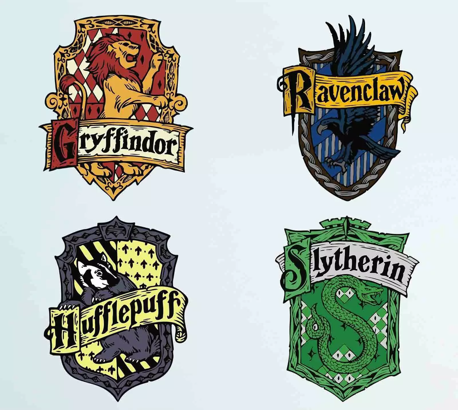 Harry Potter Pendants 3D Model Collection_0