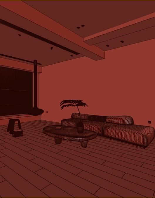 Modern Office Design 3D Model 3D model_13