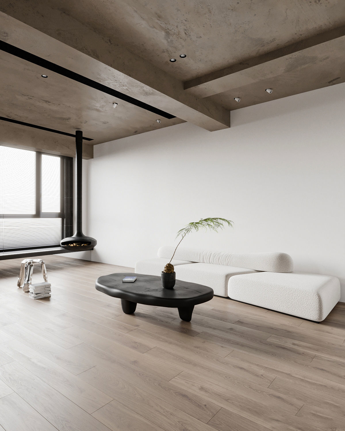 Modern Office Design 3D Model 3D model_2