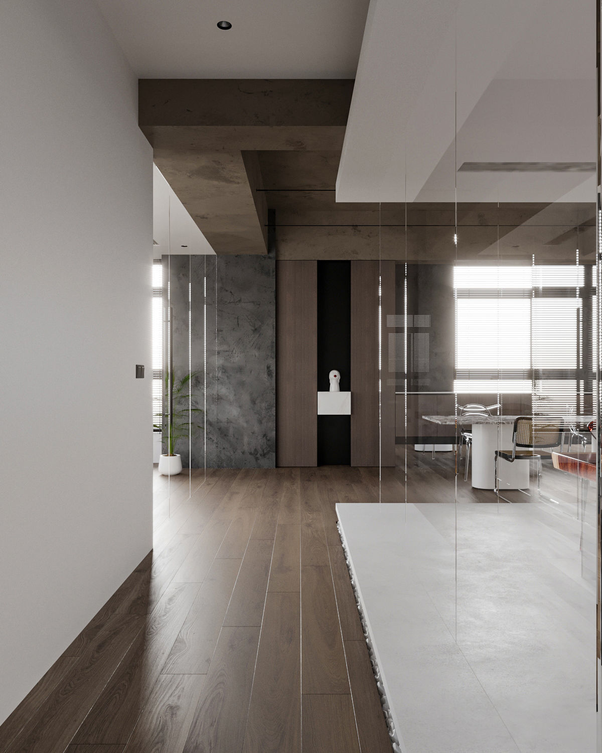 Modern Office Design 3D Model 3D model_7