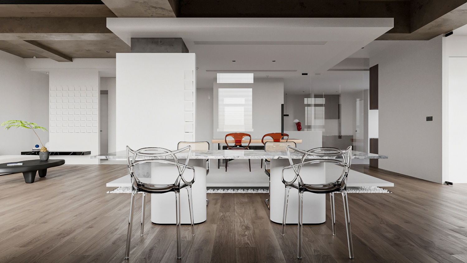 Modern Office Design 3D Model 3D model_12