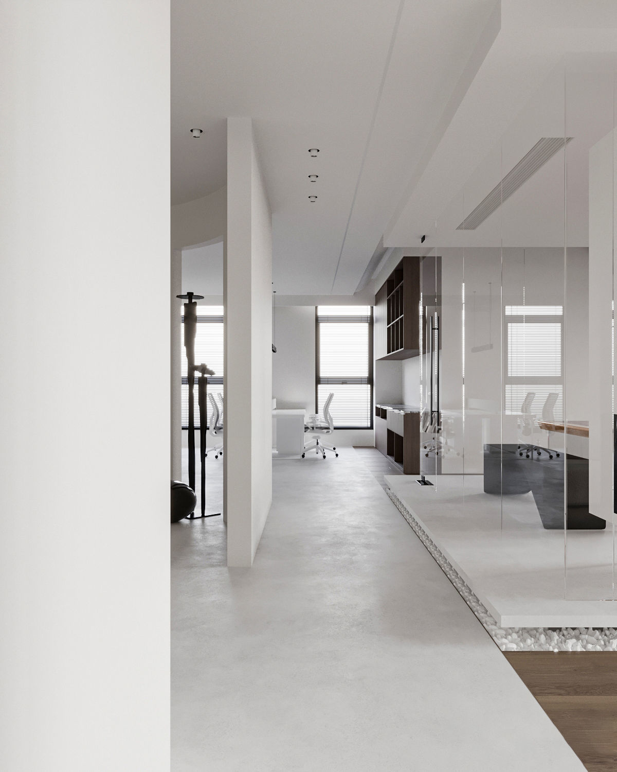 Modern Office Design 3D Model 3D model_4