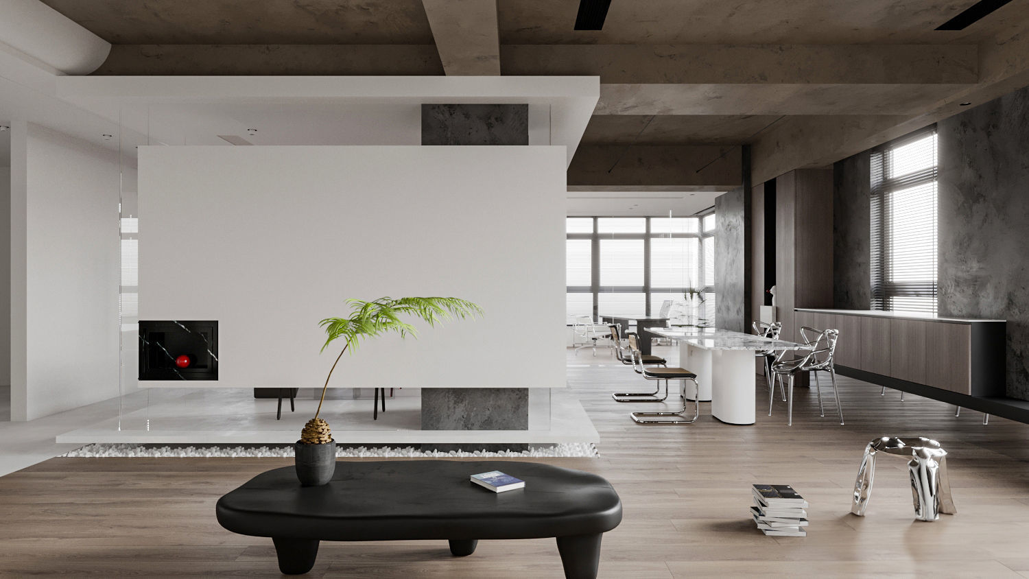 Modern Office Design 3D Model 3D model_5