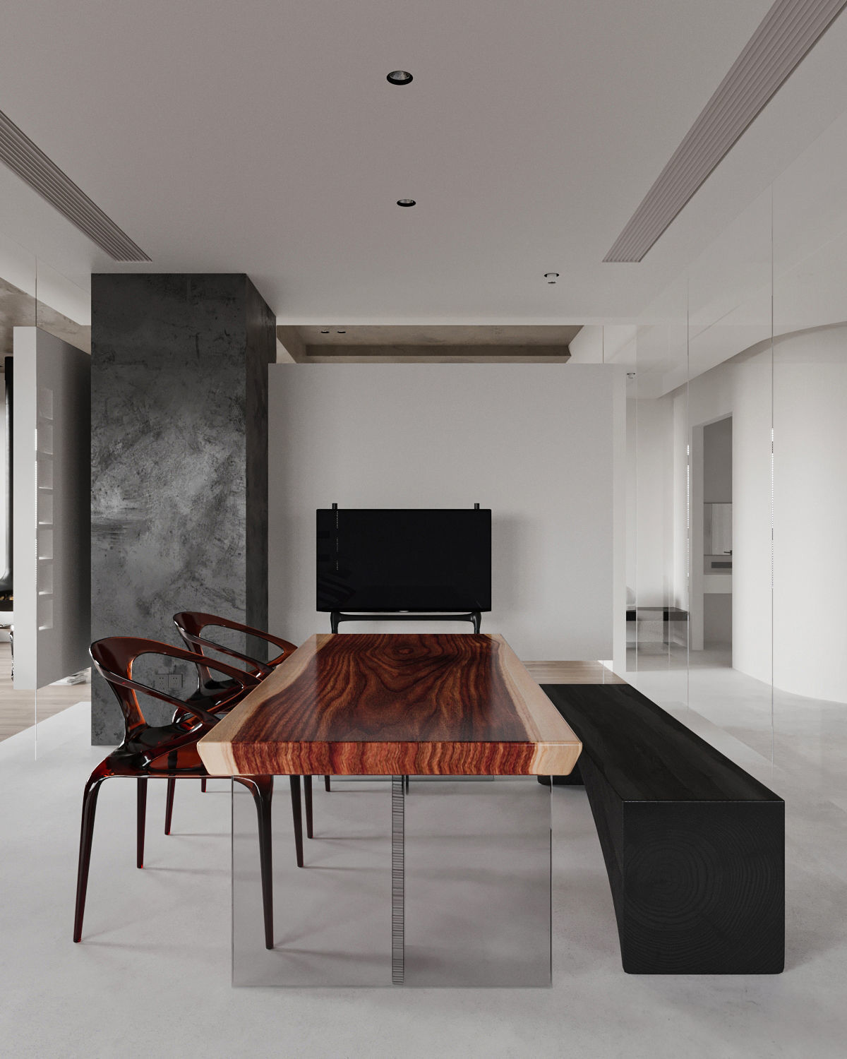 Modern Office Design 3D Model 3D model_9