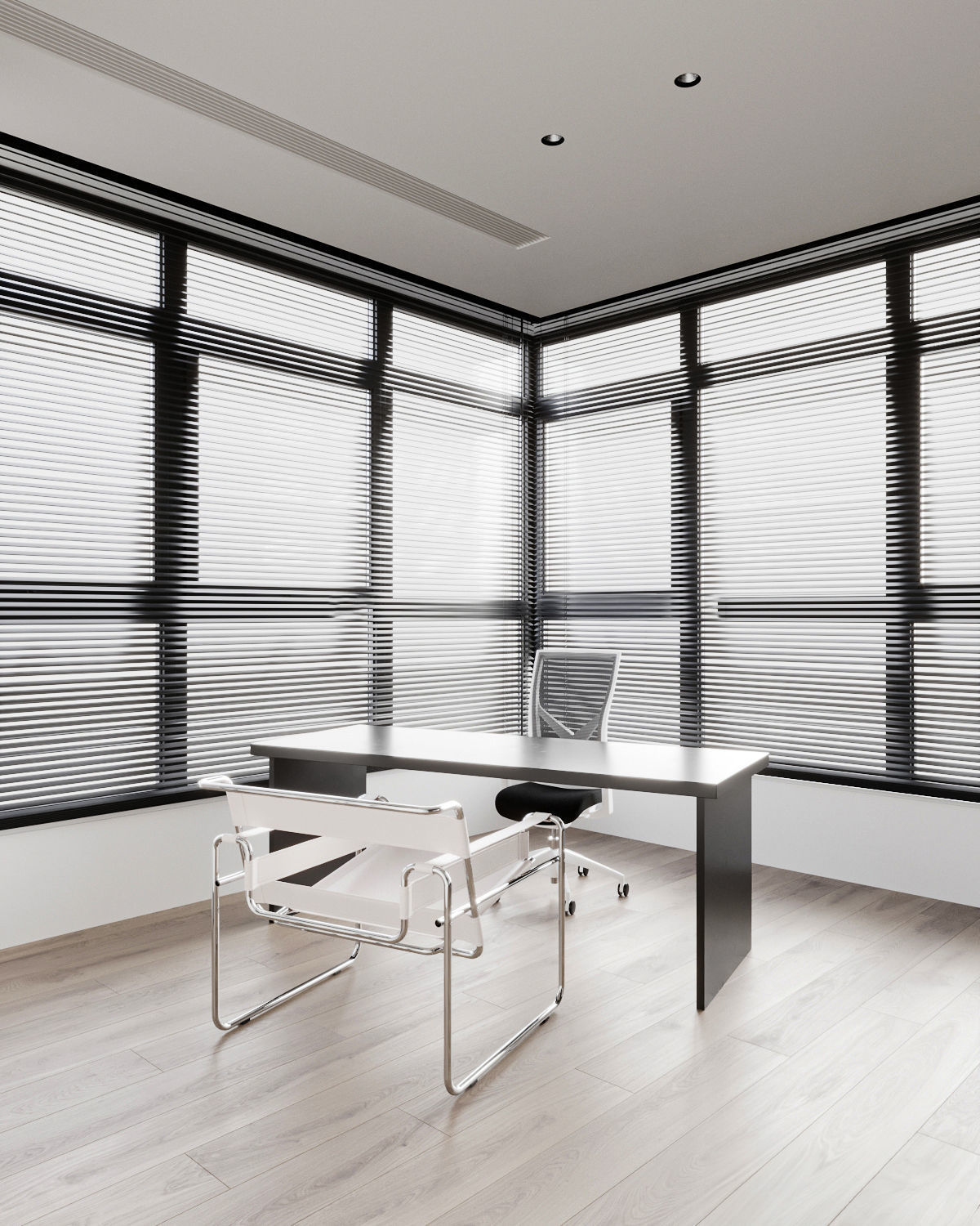 Modern Office Design 3D Model 3D model_11