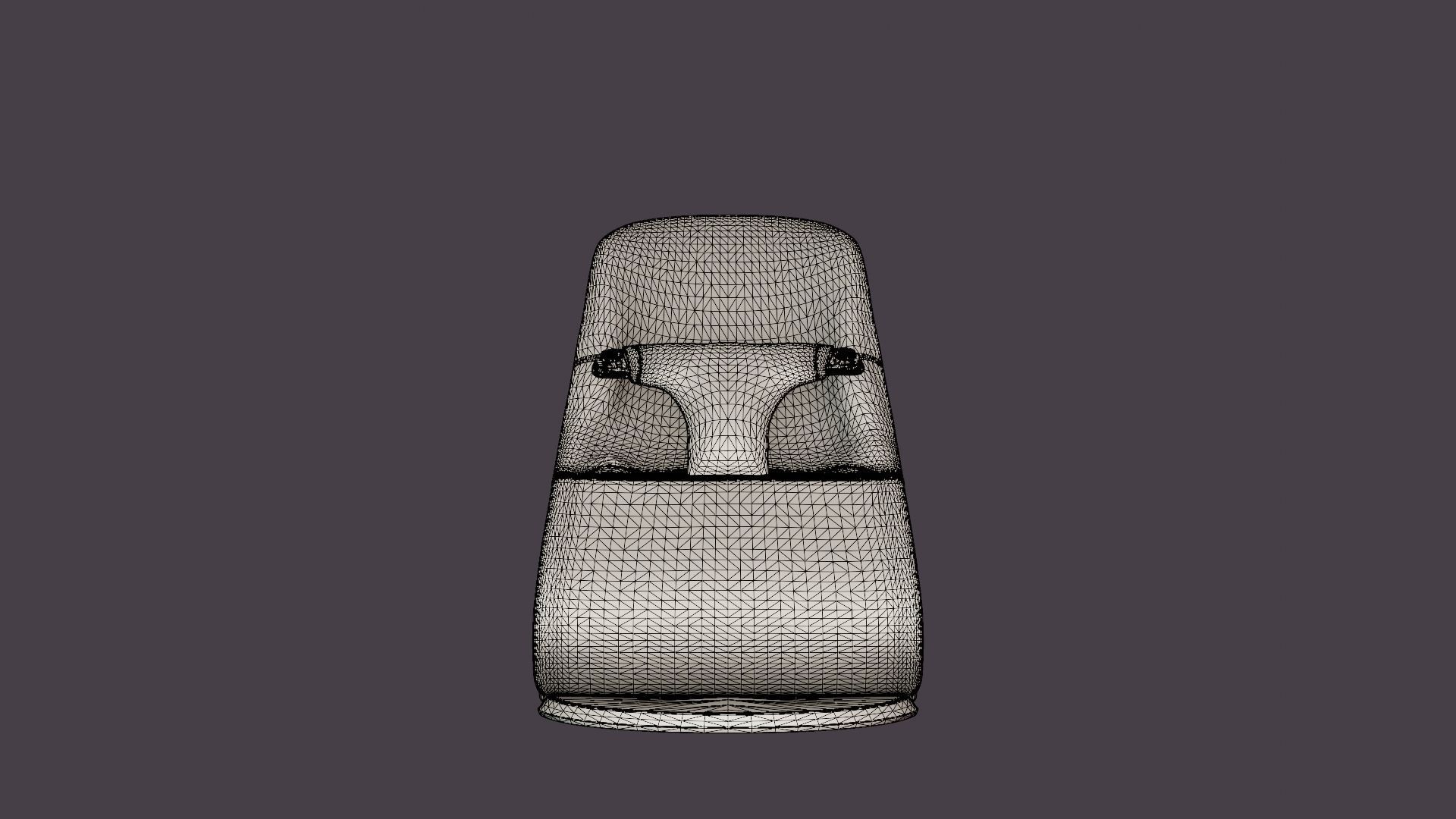 Babysitter Bliss Low-poly 3D model_6