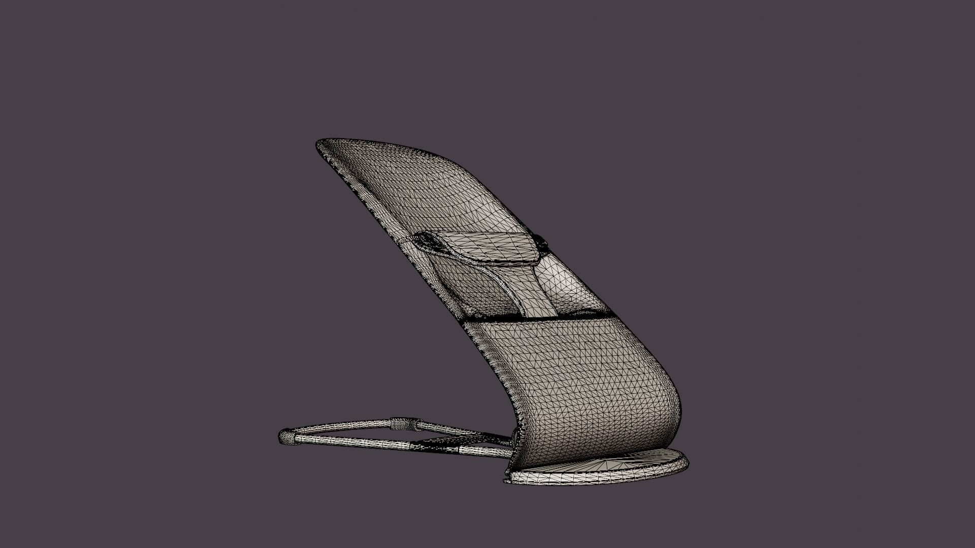 Babysitter Balance Soft Low-poly 3D model_7