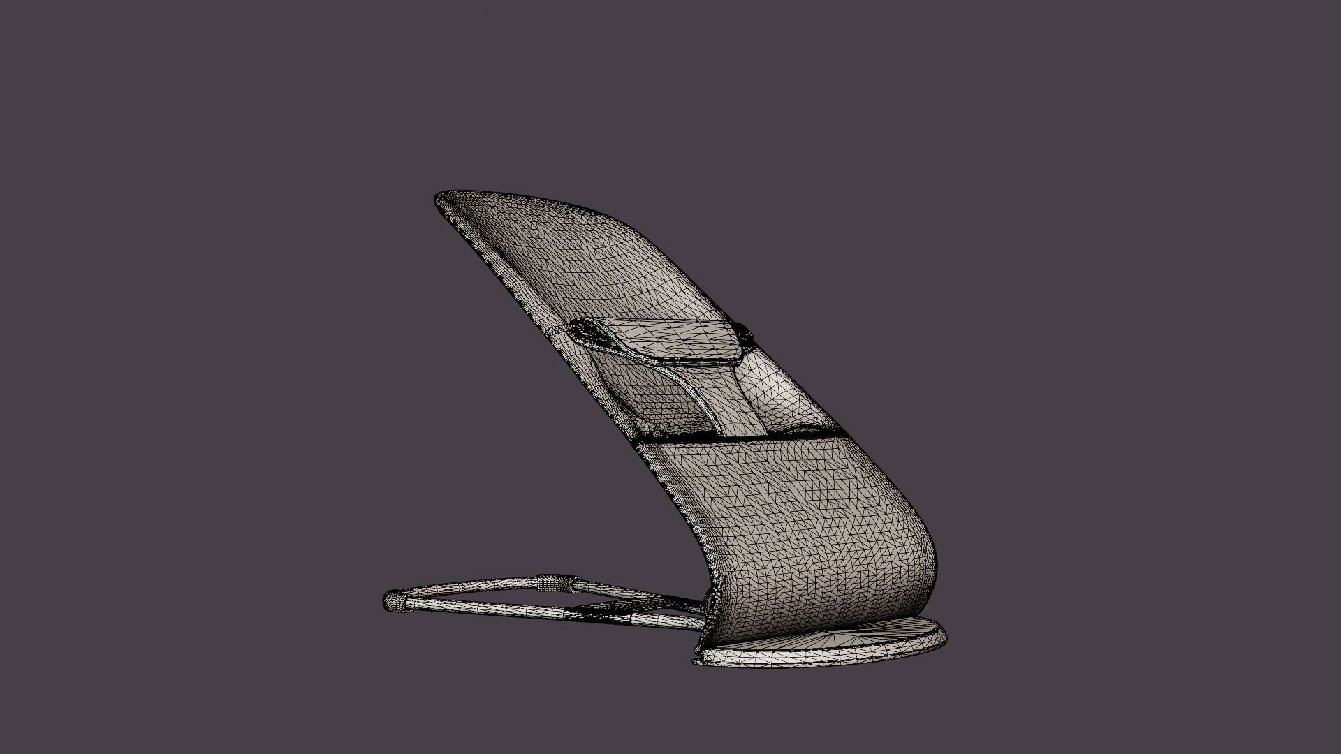 Babysitter Balance Soft Low-poly 3D model_7