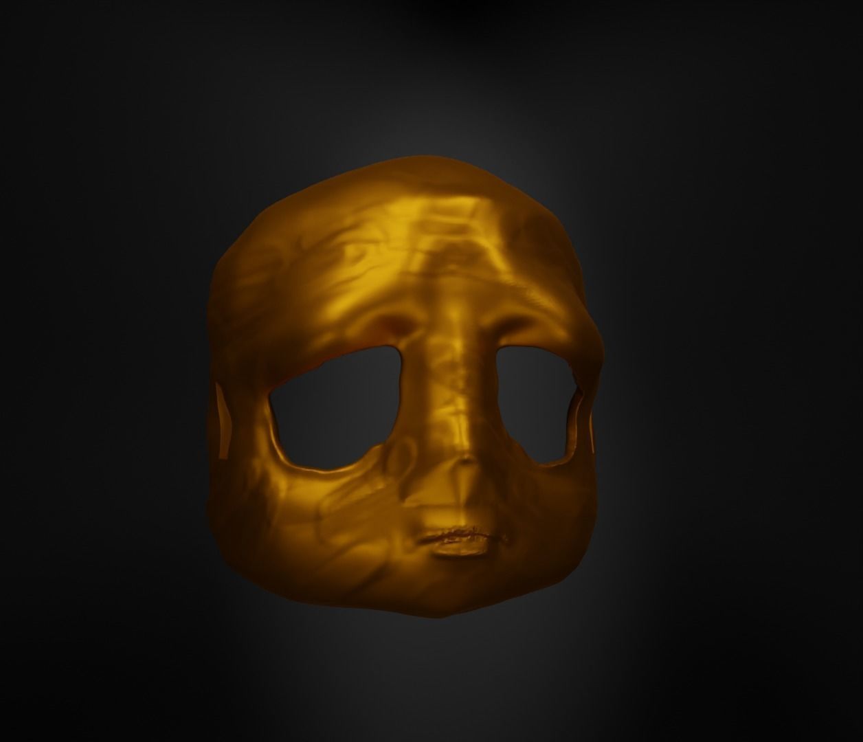 Amumu - League Of Legends Cosplay Costume Face Mask 3D print model_15