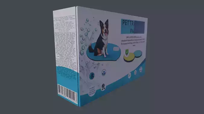  Pet Training Pads - GAME READY PBR Low-poly 3D model