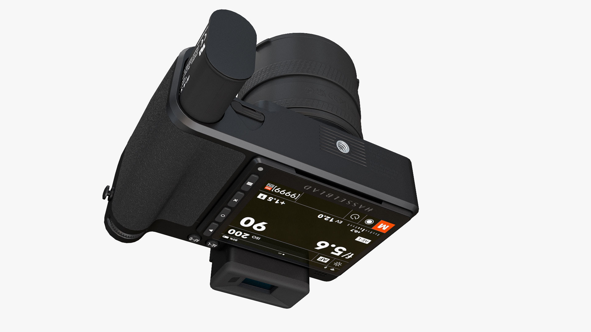 Hasselblad X2D 100c Camera 3D model_11