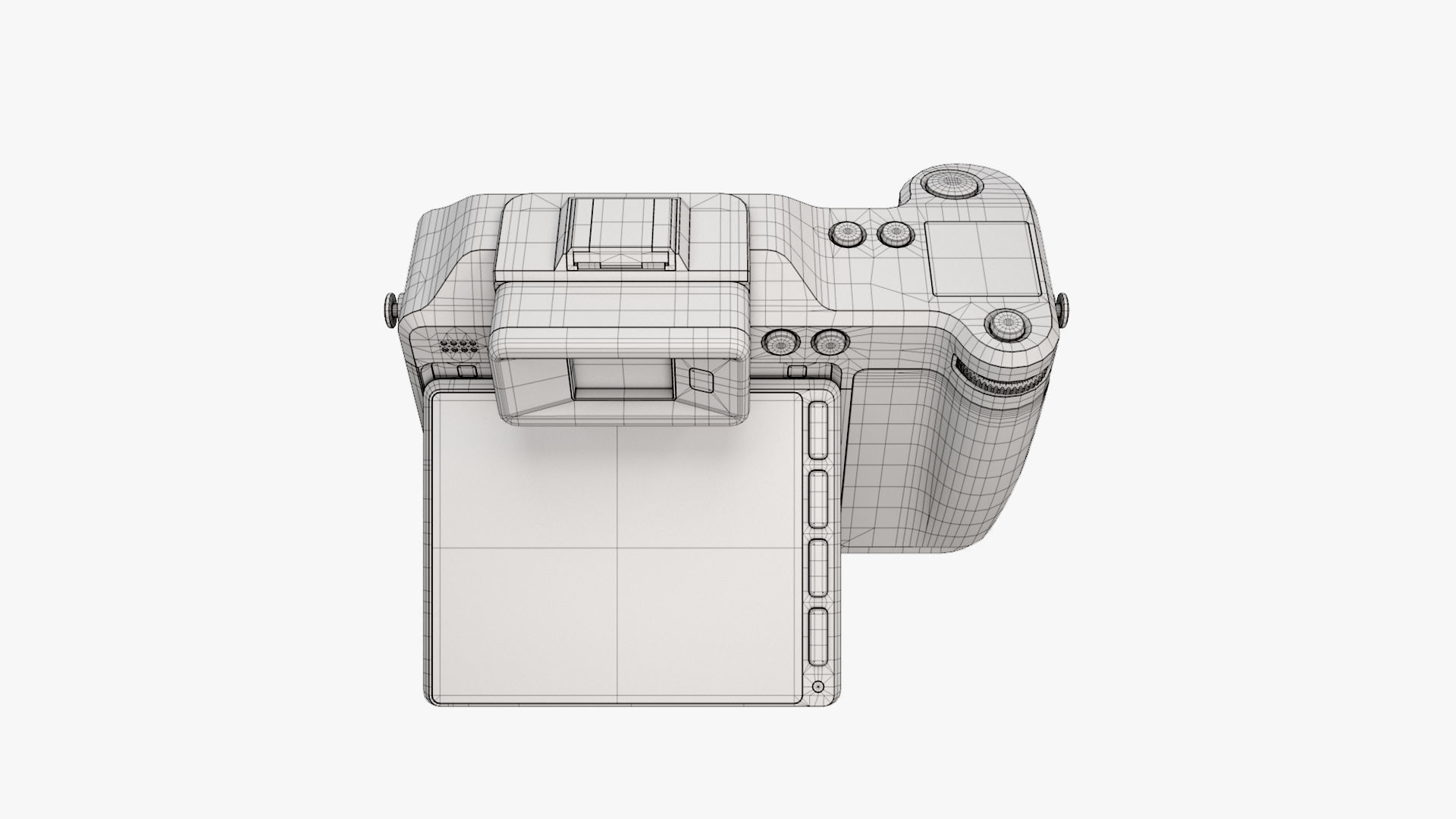 Hasselblad X2D 100c Camera 3D model_31