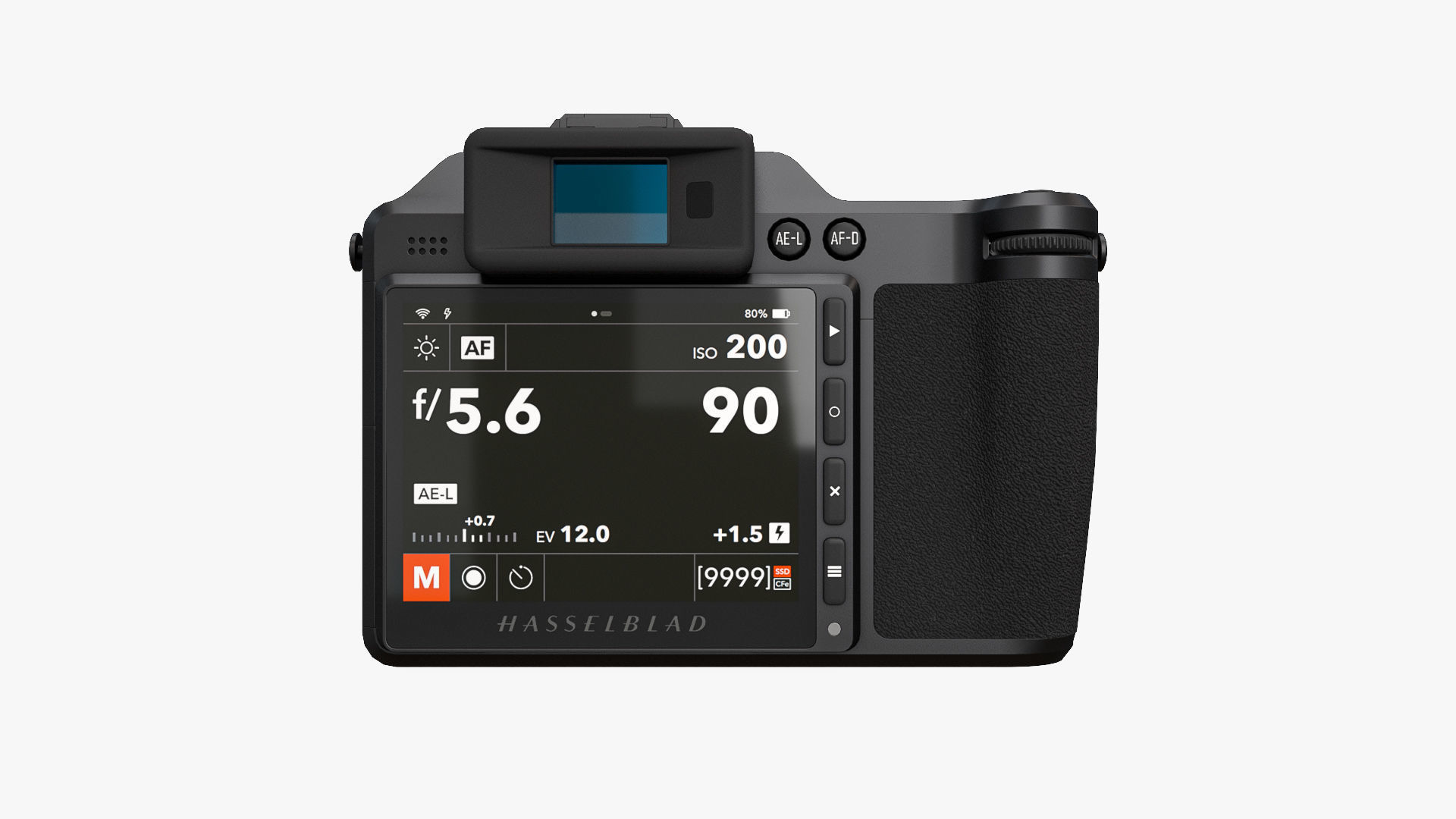 Hasselblad X2D 100c Camera 3D model_23