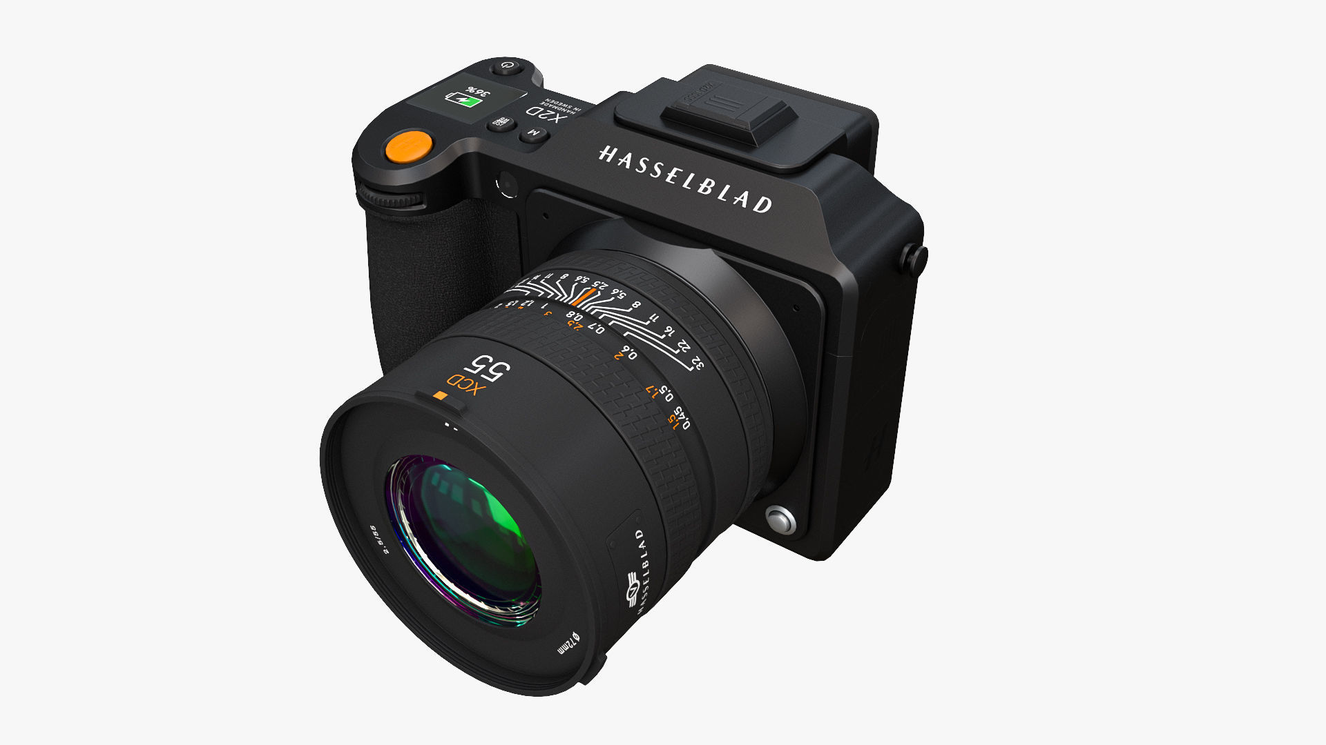 Hasselblad X2D 100c Camera 3D model_1
